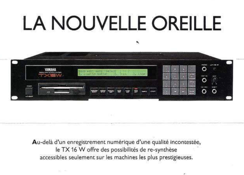 Yamaha TX16W
advertisement